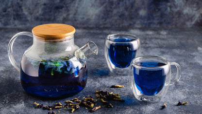 Ginger Cinnamon Herbal Blue Tea