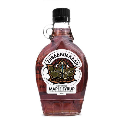 ziibaakdakaan maple syrup
